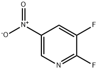 2,3-二氟-5-硝基吡啶 结构式