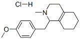1-(p-Methoxybenzyl)-2-methyl-1,2,3,4,5,6,7,8-octahydro-isoquinoline hydrochloride|