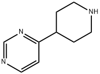4-(哌啶-4-基)嘧啶, 954220-47-4, 结构式