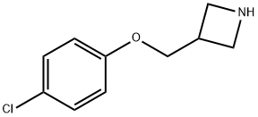 3-(4-Chloro-phenoxymethyl)-azetidine Structure