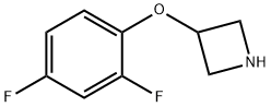 3-(2,4-Difluoro-phenoxy)-azetidine Struktur