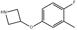 3-(4-Fluoro-3-methyl-phenoxy)-azetidine Structure