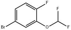 5-溴-2-氟-1-二氟甲氧基苯,954235-78-0,结构式