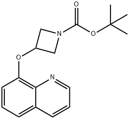 3-(Quinolin-8-yloxy)-azetidine-1-carboxylic acid tert-butyl ester|
