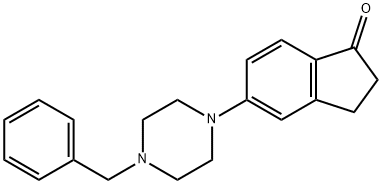 5-(4-BENZYL-PIPERAZIN-1-YL)-INDAN-1-ONE Structure