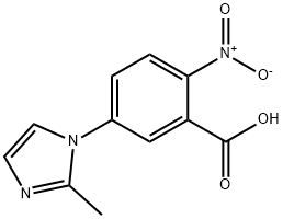 954265-75-9 5-(2-メチル-1H-イミダゾール-1-イル)-2-ニトロ安息香酸