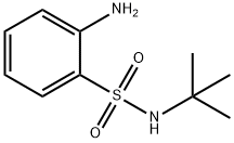 2-amino-N-(tert-butyl)benzenesulfonamide Struktur