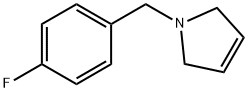 1-(4-氟苄基)-2,5-二氢-1H-吡咯 结构式