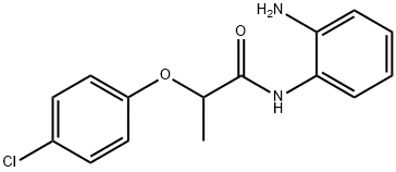 N-(4-Aminophenyl)-2-(4-chlorophenoxy)propanamide Struktur