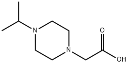 2-(4-异丙基哌嗪-1-基)乙酸, 95470-68-1, 结构式