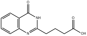 4-(4-oxo-3,4-dihydroquinazolin-2-yl)butanoic acid(SALTDATA: FREE) Structure