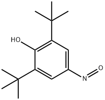 苯酚,2,6-二-叔丁基-4-亚硝基-, 955-03-3, 结构式