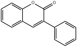 3-PHENYLCOUMARIN 结构式