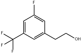 2-(3-FLUORO-5-(TRIFLUOROMETHYL)PHENYL)ETHANOL Structure