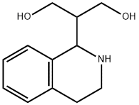 2-(1,2,3,4-四氢异喹啉-1-基)丙烷-1,3-二醇 结构式