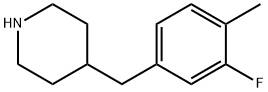 4-(3-FLUORO-4-METHYL-BENZYL)-PIPERIDINE|4-(3-氟-4-甲基苄基)哌啶