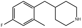 4-(4-FLUORO-2-METHYL-BENZYL)-피페리딘