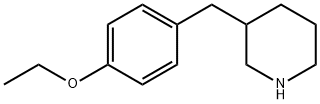 3-(4-ETHOXY-BENZYL)-PIPERIDINE Structure
