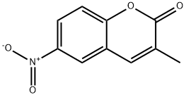 3-METHYL-6-NITROCOUMARIN
 Struktur