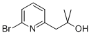 2-PYRIDINEETHANOL, 6-BROMO-A,A-DIMETHYL- Struktur