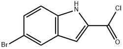 1H-INDOLE-2-CARBONYL CHLORIDE,5-BROMO Struktur