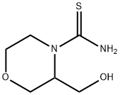 4-Morpholinecarbothioamide,  3-(hydroxymethyl)-,955399-48-1,结构式