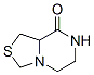 3H-Thiazolo[3,4-a]pyrazin-8(5H)-one,tetrahydro-,(-)-(9CI) 化学構造式