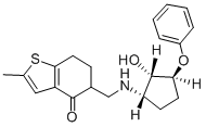 噻戊托辛, 95588-08-2, 结构式