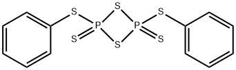 1,3,2,4- 双苯基磷-2,4-双(苯) - ,2,4二硫化物 结构式