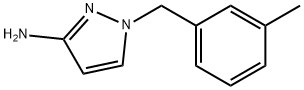 1-(3-methylbenzyl)-1H-pyrazol-3-amine(SALTDATA: FREE) Struktur