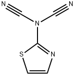 Cyanamide,  N-cyano-2-thiazolyl- 结构式