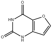 FURO[3,2-D]PYRIMIDINE-2,4-DIOL 化学構造式