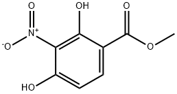 2,4-二羟基-3-硝基-苯甲酸甲酯, 956105-56-9, 结构式
