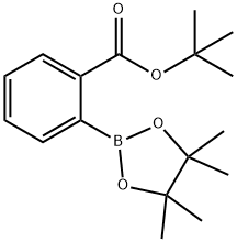 2-TERT-BUTOXYCARBONYLPHENYLBORONIC ACID PINACOL ESTER,956229-69-9,结构式
