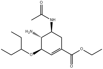 4-N-Desacetyl-5-N-acetyl OseltaMivir 化学構造式