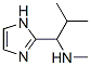 1H-Imidazole-2-methanamine,  N-methyl--alpha--(1-methylethyl)- 化学構造式