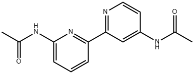 6,6'-DIACETAMINO-2,2'-BIPYRIDINE Struktur