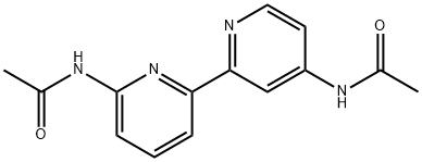 6,6'-DIACETAMINO-2,2'-BIPYRIDINE 结构式