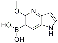 Boronic acid, B-(5-Methoxy-1H-pyrrolo[3,2-b]pyridin-6-yl)- Structure