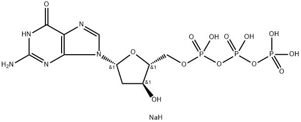 Guanosine 5'-(tetrahydrogen triphosphate), 2'-deoxy-, disodium salt|