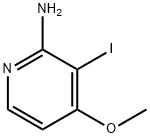 3-碘-4-甲氧基-吡啶-2-胺, 956485-64-6, 结构式
