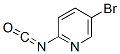 Pyridine, 5-bromo-2-isocyanato- (9CI)|