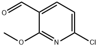 6-chloro-2-methoxynicotinaldehyde Structure