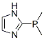 1H-Imidazole,  2-(dimethylphosphino)- 化学構造式