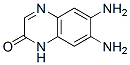 2(1H)-Quinoxalinone,  6,7-diamino- Structure