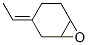 7-Oxabicyclo[4.1.0]heptane,  3-ethylidene- Structure