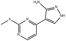 4-(2-(Methylthio)pyriMidin-4-yl)-1H-pyrazol-5-aMine
