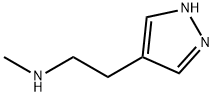 METHYL-[2-(1H-PYRAZOL-4-YL)-ETHYL]-AMINE Struktur