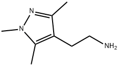 2-(1,3,5-三甲基吡唑-4-基)乙胺, 956950-95-1, 结构式