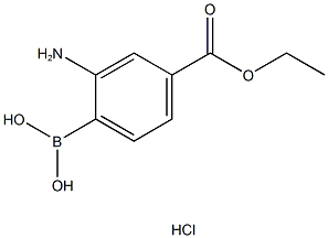 2-amino-4-(ethoxycarbonyl)phenylboronic acid, HCl|2-amino-4-(ethoxycarbonyl)phenylboronic acid, HCl